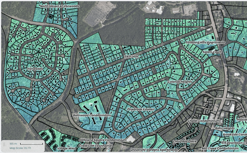 Services en ligne - interactive map demo in CartoVista