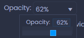 legend settings opacity